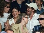 Andrew Garfield and Monica Barbaro were spotted at Wimbledon, sparking dating rumors. (AP Photo/Alastair Grant) Andrew Garfield and Monica Barbaro were spotted at Wimbledon, sparking dating rumors. (AP Photo/Alastair Grant)