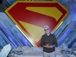 Director James Gunn poses at a photo call for the film Superman in Culver City, California, U.S., June 28, 2025. 