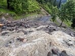 Heavy and incessant rains across Himachal Pradesh have led to many roads being blocked.