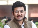 Bengaluru South MP Tejasvi Surya. 