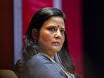 TMC leader Mahua Moitra during the launch of a book in Delhi in May. TMC leader Mahua Moitra during the launch of a book in Delhi in May.
