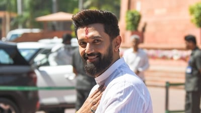 Union minister and LJP chief Chirag Paswan. (ANI) Union minister and LJP chief Chirag Paswan. (ANI)