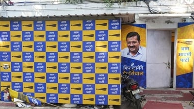 Arvind Kejriwal, AAP’s national convener, claimed the arrest his party's MLA was political. (Representational/PTI) Arvind Kejriwal, AAP’s national convener, claimed the arrest his party's MLA was political. (Representational/PTI)