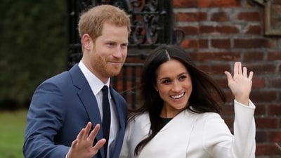 Prince Harry and Meghan Markle have cut their communications team to save money, letting go of six employees in June. (AP Photo/Matt Dunham, File) (AP) Prince Harry and Meghan Markle have cut their communications team to save money, letting go of six employees in June. (AP Photo/Matt Dunham, File) (AP)
