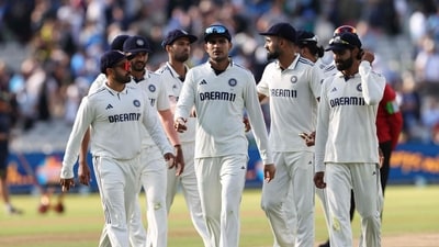 India's captain Shubman Gill (C) and his players during the Edgbaston Test (AFP) India's captain Shubman Gill (C) and his players during the Edgbaston Test (AFP)