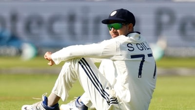 India's Shubman Gill looks on (Action Images via Reuters)