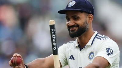 You can't stop, won't stop Akash Deep. (Reuters)