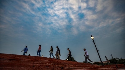 The IMD has also issued a yellow alert in Delhi for Monday, predicting light to moderate rain accompanied by thunderstorms. (File/HT Photo/Raj K Raj) The IMD has also issued a yellow alert in Delhi for Monday, predicting light to moderate rain accompanied by thunderstorms. (File/HT Photo/Raj K Raj)