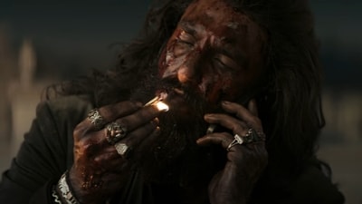Dhurandhar first look sees Ranveer Singh in an intense avatar.