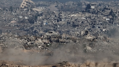 Hamas is seeking increased humanitarian aid for the Gaza Strip and assurances for a lasting end to the conflict. (REUTERS)