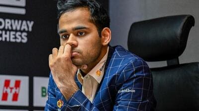 Indian chess grandmaster Arjun Erigaisi, who will play in the Esports World Cup in Riyadh, starting on Tuesday. (AFP) Indian chess grandmaster Arjun Erigaisi, who will play in the Esports World Cup in Riyadh, starting on Tuesday. (AFP)