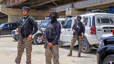 Narco-terror plot busted: Hizbul’s Salahuddin, aides named in SIA chargesheet (PTI) Narco-terror plot busted: Hizbul’s Salahuddin, aides named in SIA chargesheet (PTI)