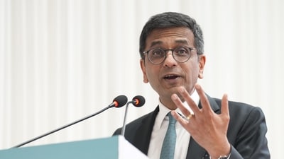 Chandrachud clarified that the issue has been discussed with the judges and officers of the Supreme Court. (PTI) Chandrachud clarified that the issue has been discussed with the judges and officers of the Supreme Court. (PTI)