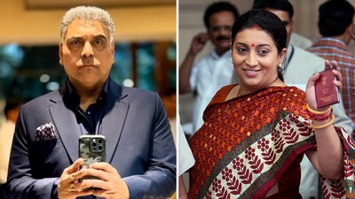 Ram Kapoor made some comments on Smriti Irani's weight in a recent interview. Ram Kapoor made some comments on Smriti Irani's weight in a recent interview.