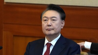 South Korea's former President Yoon Suk Yeol attended hours of questioning by prosecutors on Saturday. (File/AP) South Korea's former President Yoon Suk Yeol attended hours of questioning by prosecutors on Saturday. (File/AP)