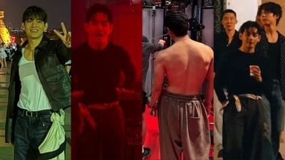 Taehyung shared several photos on Instagram. Taehyung shared several photos on Instagram.