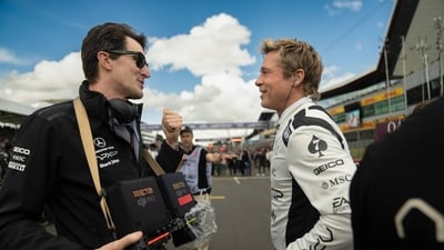 Brad Pitt’s F1 is directed by Joseph Kosinski. Brad Pitt’s F1 is directed by Joseph Kosinski.