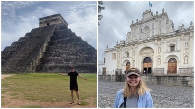 Zach and Haley travelled around Eastern Europe, Asia, South America, and more places. (Instagram) Zach and Haley travelled around Eastern Europe, Asia, South America, and more places. (Instagram)