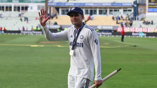 India captain Shubman Gill was adjudged Player of the Match for his haul of 430 runs at Edgbaston. He scored 269 in the first innings and he backed this effort up with a knock of 161 in the second innings.&nbsp;(AP)