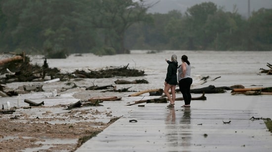 More than 50 people have died and dozens of children are missing in Texas Hill Country after catastrophic flooding, leaving officials struggling to explain if they had done enough to warn people of the fast-rising waters.(AP Photo)