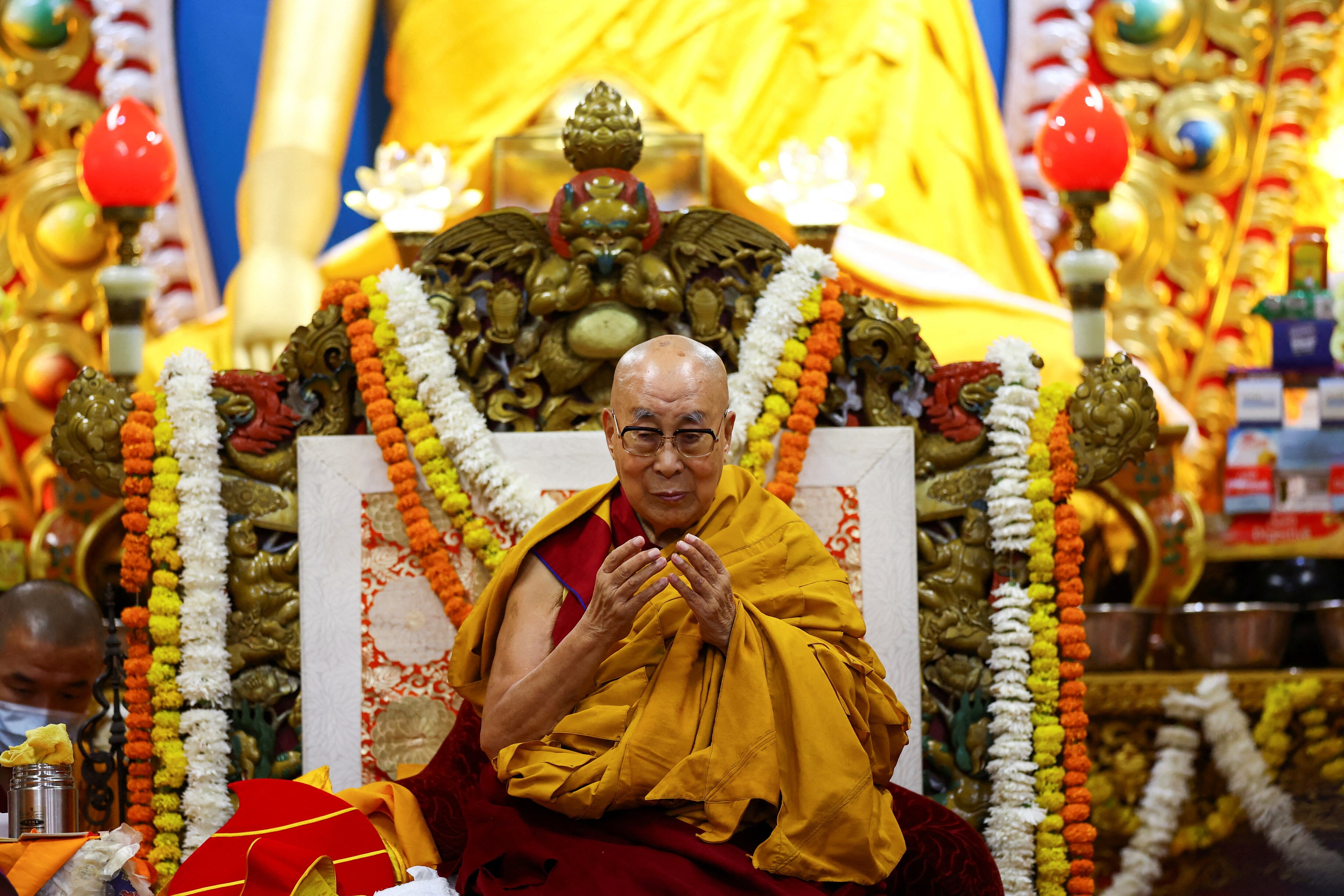 On 90th birthday, Dalai Lama vows to continue to defy China