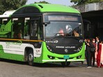 Electric buses have been allotted to Bengaluru under a central scheme to boost environment-friendly means of transport in metro cities. (HT File Photo)