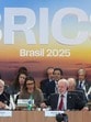 In this image via PMO on July 7, 2025, Prime Minister Narendra Modi attends a session during the 17th annual BRICS Summit in Brazil. (PMO)
