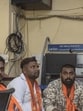 Mumbai, India - July 05, 2025: Mumbai Police detain MNS party workers following an attack on Sushil Kedia’s Worli office in Mumbai, India, on Saturday, July 05, 2025. (Photo by Satish Bate/ Hindustan Times) (Hindustan Times)
