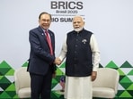 Prime Minister Narendra Modi during a bilateral meeting with Prime Minister of Malaysia Dato' Seri Anwar Ibrahim on the sidelines of the BRICS Summit in Brazil. Prime Minister Narendra Modi during a bilateral meeting with Prime Minister of Malaysia Dato' Seri Anwar Ibrahim on the sidelines of the BRICS Summit in Brazil.