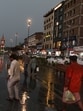 People in Srinagar after rainfall lashed Srinagar on Monday. (Waseem Andrabi/HT)