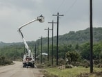 (Representational image) Tropical Depression Chantal causes flash flooding and power outages in North Carolina. (Photo by Jim Vondruska / GETTY IMAGES NORTH AMERICA / Getty Images via AFP)