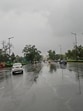 Waterlogging was reported from the Mehrauli-Badarpur Road and Rohtak Road. (HT PHOTO/Representative) Waterlogging was reported from the Mehrauli-Badarpur Road and Rohtak Road. (HT PHOTO/Representative)