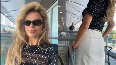 Brooks Nader shared her video on TikTok. Brooks Nader shared her video on TikTok.
