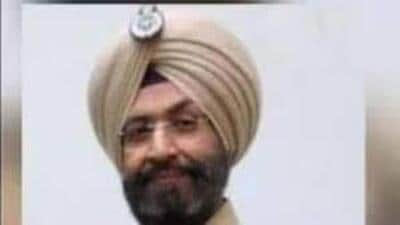 Former Punjab Police assistant inspector general (AIG) Malvinder Singh Sidhu had allegedly fired multiple rounds at Harpreet Singh, an Indian Civil Accounts Service (ICAS) officer posted as Controller of Accounts in the Ministry of Agriculture, inside the mediation centre of UT district courts, Sector 43, during a hearing. (HT File)