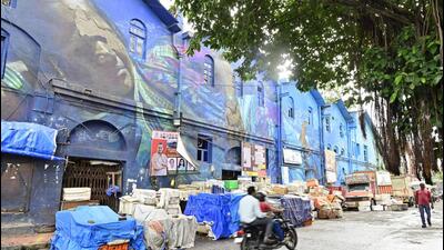 Godowns at Sassoon Dock, at Colaba in Mumbai. (Hindustan Times)