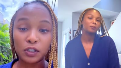 Sade Perkins, former member of Houston Food Insecurity Board. (Photos: Sade Perkins on TikTok/ sades_world8) (TikTok) Sade Perkins, former member of Houston Food Insecurity Board. (Photos: Sade Perkins on TikTok/ sades_world8) (TikTok)