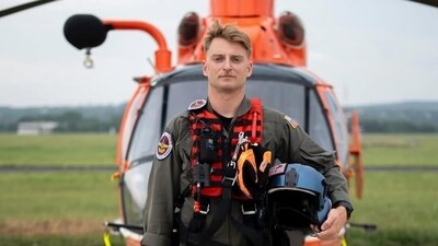 Scott Ruskan, a US Coast Guard rescue swimmer, rescued 165 individuals during catastrophic floods in Central Texas. (@northamericanrescue/ Instagram) Scott Ruskan, a US Coast Guard rescue swimmer, rescued 165 individuals during catastrophic floods in Central Texas. (@northamericanrescue/ Instagram)