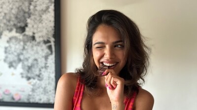 Shriya Pilgaonkar's love for chocolate goes back to her childhood. Shriya Pilgaonkar's love for chocolate goes back to her childhood.