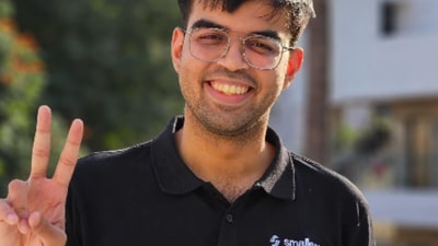 Smallest AI founder Sudarshan Kamath has gone viral for his bold Bengaluru tech hire post. (Screengrab Instagram/@kamathsutra) Smallest AI founder Sudarshan Kamath has gone viral for his bold Bengaluru tech hire post. (Screengrab Instagram/@kamathsutra)