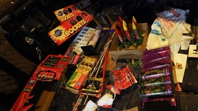 Fireworks on display in California/ Representational (Photo by Etienne LAURENT / AFP) (AFP) Fireworks on display in California/ Representational (Photo by Etienne LAURENT / AFP) (AFP)