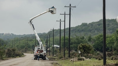 (Representational image) Tropical Depression Chantal causes flash flooding and power outages in North Carolina. (Photo by Jim Vondruska / GETTY IMAGES NORTH AMERICA / Getty Images via AFP) (Getty Images via AFP) (Representational image) Tropical Depression Chantal causes flash flooding and power outages in North Carolina. (Photo by Jim Vondruska / GETTY IMAGES NORTH AMERICA / Getty Images via AFP) (Getty Images via AFP)