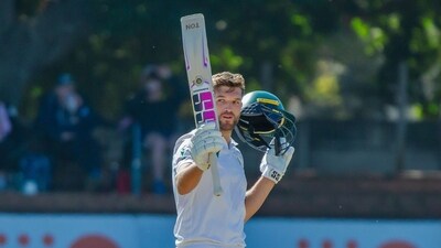Wiaan Mulder's decision to declare South Africa's innings despite being on the cusp of breaking Brian Lara's record has not gone down too well with fans. (ICC X) Wiaan Mulder's decision to declare South Africa's innings despite being on the cusp of breaking Brian Lara's record has not gone down too well with fans. (ICC X)