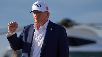 President Donald Trump has warned of additional tariffs against countries aligning with BRICS policies. (AP) President Donald Trump has warned of additional tariffs against countries aligning with BRICS policies. (AP)
