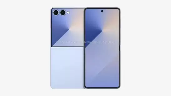 New hands-on video of Galaxy Z Flip 7 gives a greater look into the expanded cover display. (Android Headline/ OnLeaks)