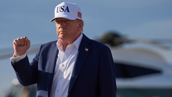 President Donald Trump has warned of additional tariffs against countries aligning with BRICS policies. (AP)
