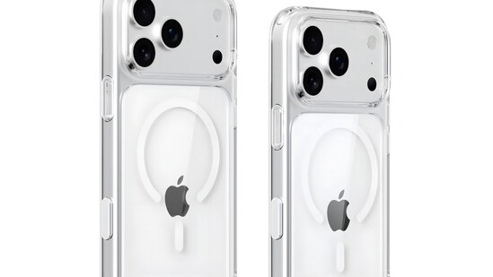iPhone 17 Pro models could reportedly get a new back design, along with a logo shift. (Majin Bu On X)