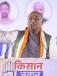 Congress President Mallikarjun Kharge addresses the ‘Kisan, Jawan, Samvidhan’ rally, in Raipur. (PTI photo) Congress President Mallikarjun Kharge addresses the ‘Kisan, Jawan, Samvidhan’ rally, in Raipur. (PTI photo)