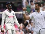 Virat Kohli lavished praise on Novak Djokovic. Virat Kohli lavished praise on Novak Djokovic.