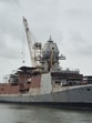 Mahendragiri, a P-17A stealth frigate, is being built at MDL in Mumbai. (HT Photo/Rahul Singh) Mahendragiri, a P-17A stealth frigate, is being built at MDL in Mumbai. (HT Photo/Rahul Singh)