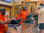 A Popeyes worker got slammed in a viral clip for calling a customer’s wife beautiful. A Popeyes worker got slammed in a viral clip for calling a customer’s wife beautiful.